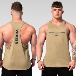 NEBBIA - Férfi Gym trikó FLEXIN 360 (green) (XL) - NEBBIA