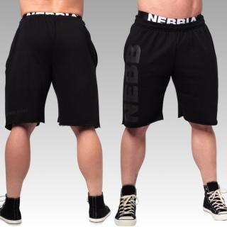 NEBBIA - Férfi melegítő rövidnadrág 351 (black) (L) - NEBBIA