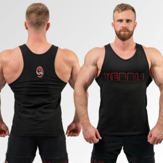 NEBBIA - Férfi trikó Mr.Olympia logóval 714 (black) (XL) - NEBBIA