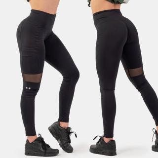 NEBBIA - Fitness leggings oldalzsebbel SPORTY 404 (black) (L) - NEBBIA