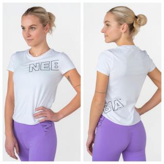 NEBBIA - Fitness póló női 440 (white) (L) - NEBBIA