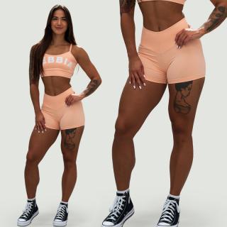 NEBBIA - GYM HERO magas derekú short 582 (salmon) (M) - NEBBIA