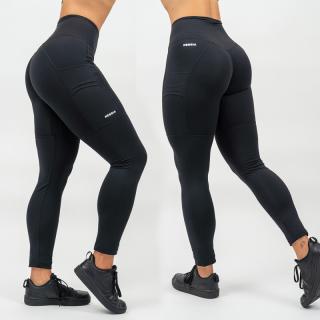 NEBBIA - High waist alakformáló leggings LEG DAY GOALS 248 (black) (L) - NEBBIA