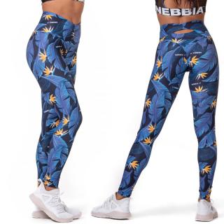 NEBBIA - Leggings High-Waist OCEAN POWER 561 (Ocean Blue) (M) - NEBBIA