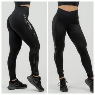 NEBBIA - Magas derekú kompressziós leggings 834 (black) (L) - NEBBIA