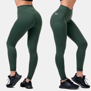 NEBBIA - Magas derekú sport leggings Classic HERO 570 (dark green) (XS) - NEBBIA