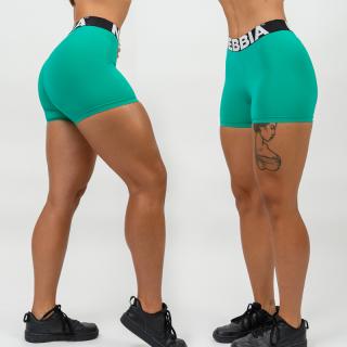 NEBBIA - Női edző short GLUTE PUMP 240 (green) (L) - NEBBIA