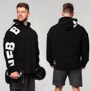 NEBBIA - Oversized kapucnis felső NO BS 363 (black) (L) - NEBBIA