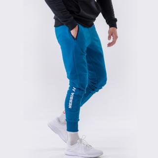 NEBBIA - Sportos slim fit nadrág férfi 320 (blue) (M) - NEBBIA