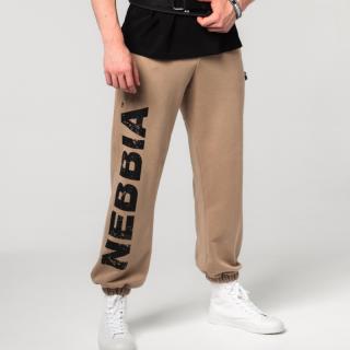 NEBBIA - Testépítő melegítőnadrág 365 (light brown) (XL) - NEBBIA