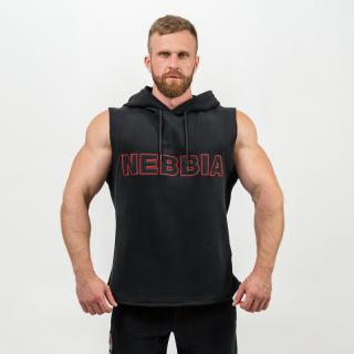 NEBBIA - Ujjatlan melegítő felső IRON BEAST 710 (black) (L) - NEBBIA