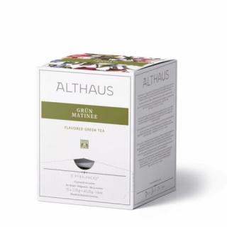 Althaus Zöld tea rózsaszirommal (Grün Matinee) 15x2,75g