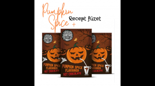 Mantaro - Pumpkin spice ízű forrócsokoládé italpor 1 adag (fűszeres tök)