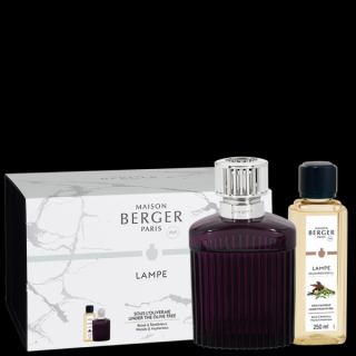 Maison Berger Paris Katalitikus Lámpa Szett Alpha Lila 250ml - Az Olivafa Alatt