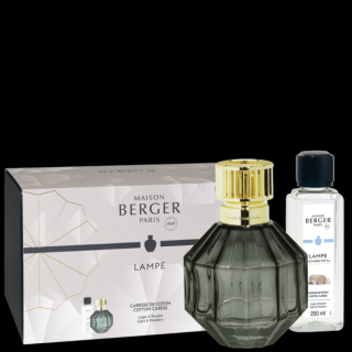 Maison Berger Paris Katalitikus Lámpa Szett Facette Fekete 250ml - Puha Ölelés