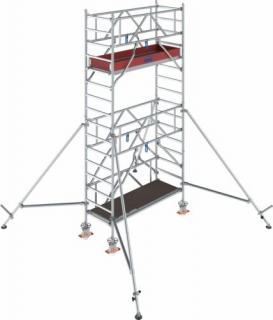 Gurulóállvány 1000-es sorozat / 2,00 x 0,75 m Munkamagasság: 5,30m   