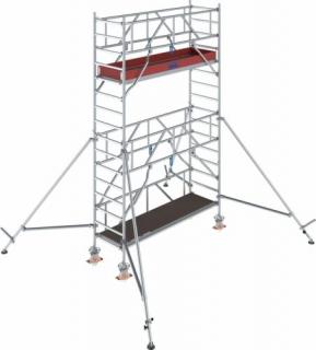 Gurulóállvány 1000-es sorozat / 2,5 x 0,75 m Munkamagasság: 5,30m