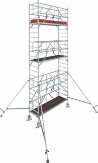 Gurulóállvány 1000-es sorozat / 2,5 x 0,75 m Munkamagasság: 7,30m