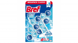 Bref Power Aktív Ocean Wc Tisztító + Illatosító 3x50g