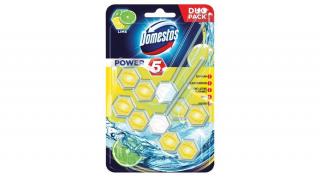 Domestos Power 5 Lime Wc Tisztító + Illatosító 2x55 g