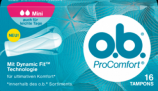 o.b. Procomfort Tampon Mini 16 db