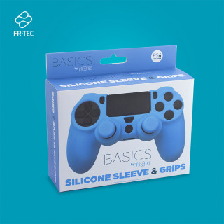 FR-TEC: FR-TEC Szilikon védőtok + Grips (Kék) (FR-TEC FT0007) (PlayStation 4)