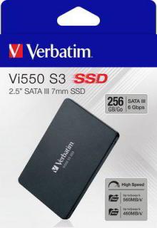 Verbatim: Verbatim Vi550 256GB belső SSD (SVM256GV) (Számítástechnika)