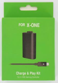 : X-One Charge and Play Kit 1400mAh OEM (Xbox One)
