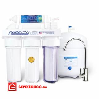 PurePro EC105 RO víztisztító modern dizájn csappal (FC101). Szűrők: F-SZETT, membrán: TLC50