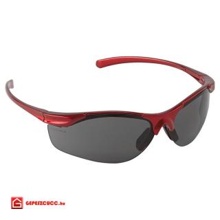 Védőszemüveg SE2275  füstszínű-piros (lencse, keret)