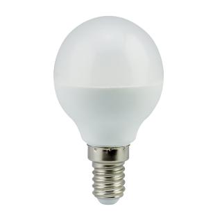 Gömb burájú LED fényforrás  8W E14