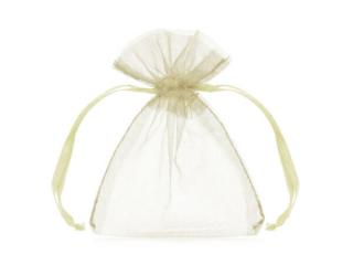 organza tasak 10 cm (10 db/cs) - krém