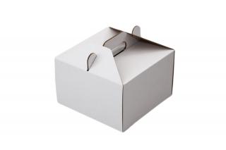 Torta doboz, zsúr (19x19x12 cm)
