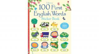 100 FIRST ENGLISH WORDS STICKER BOOK