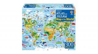 ATLAS AND JIGSAW - MAP OF THE WORLD