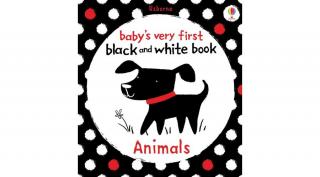 BABY'S VERY FIRST BLACK AND WHITE BOOKS - ANIMALS - SZÉPSÉGHIBÁS TERMÉK