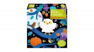 BOOK AND 3 JIGSAWS - HALLOWEEN