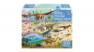 BOOK AND JIGSAW - DINOSAUR TIMELINE