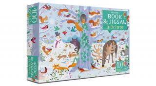 BOOK AND JIGSAW - IN THE FOREST