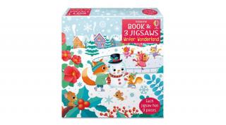 BOOK AND JIGSAW - WINTER WONDERLAND