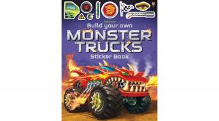 BUILD YOUR OWN MONSTER TRUCKS STICKER BOOK