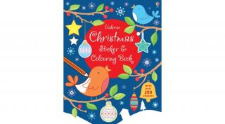 CHRISTMAS STICKER AND COLOURING BOOK