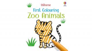 FIRST COLOURING ZOO ANIMALS