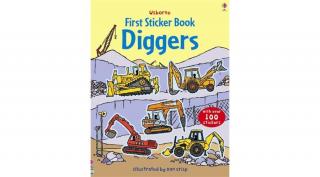 FIRST STICKER BOOK DIGGERS