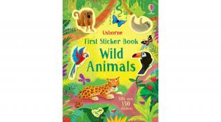 FIRST STICKER BOOK WILD ANIMALS