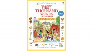 FIRST THOUSAND WORDS IN ENGLISH STICKER BOOK