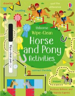 Horse  Pony Activities Wipe-Clean