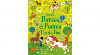 HORSES AND PONIES PUZZLES PAD