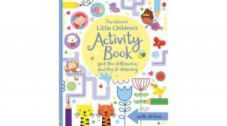 LITTLE CHILDREN'S ACTIVITY BOOK SPOT-THE-DIFFERENCE, PUZZLES AND DRAWING