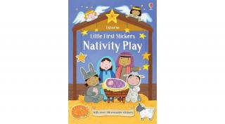 LITTLE FIRST STICKERS NATIVITY PLAY